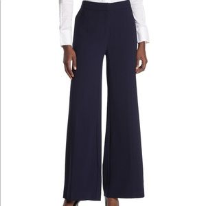 Nanette Lepore High Waist Wide Leg Pants in Navy